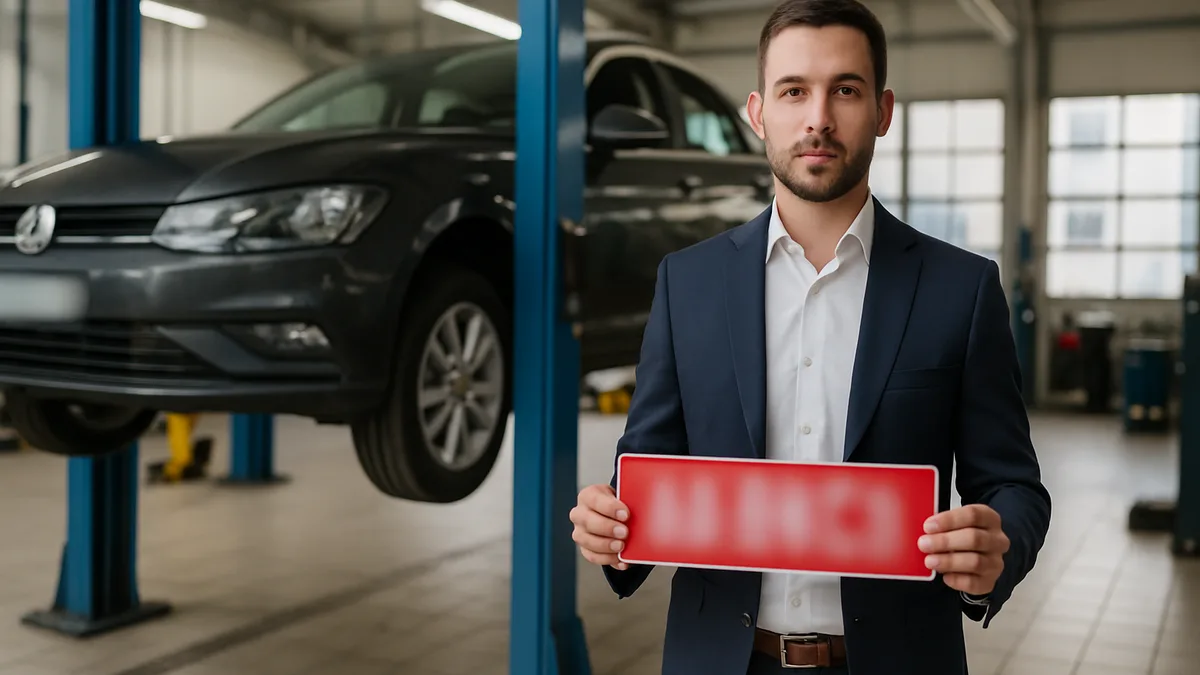 Plaque W garage : qui peut l'obtenir et comment (2026)
